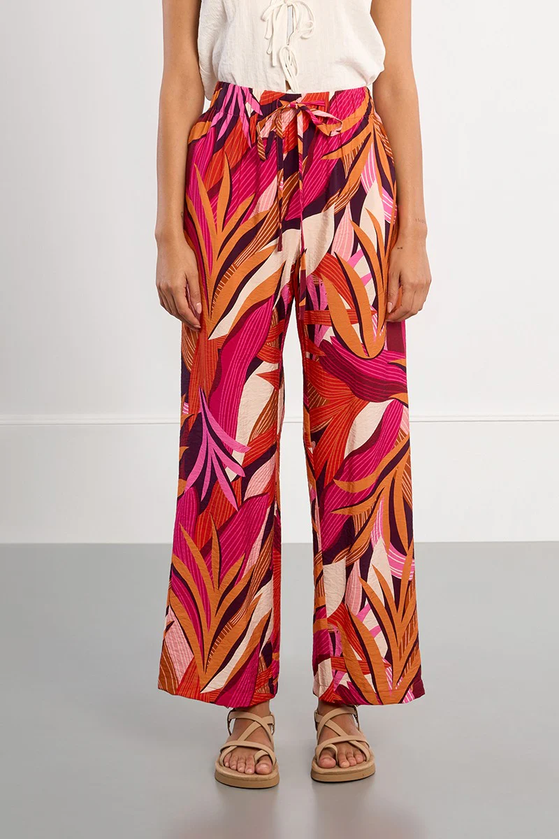 MOLLY BRACKEN PALM LEAF PANT