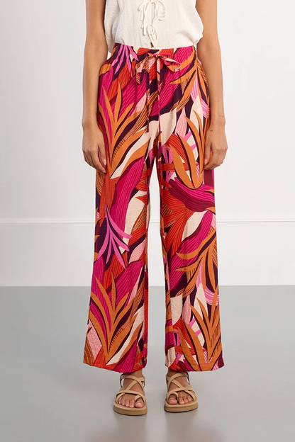 MOLLY BRACKEN PALM LEAF PANT