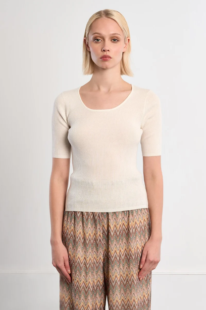 MOLLY BRACKEN OPEN BACK SWEATER