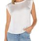 LIVERPOOL SLEEVELESS WOVEN KNIT TOP