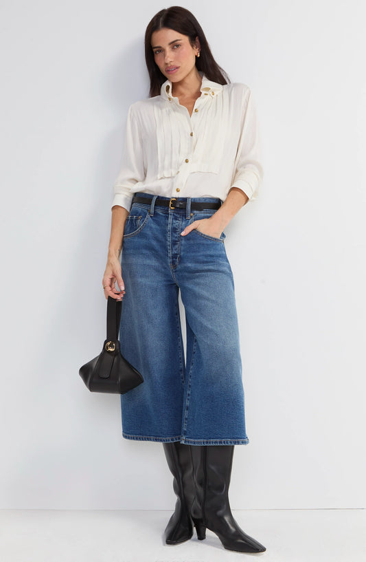 LIVERPOOL CLAIRE HR RELAXED CULATTE JEAN