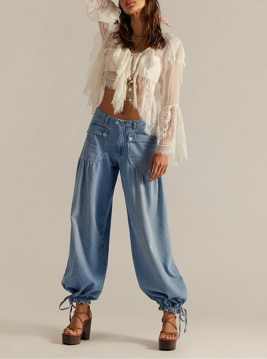 FREE PEOPLE LOTUS JEANS