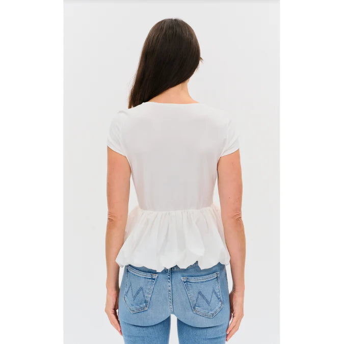 SIX FIFTY PIXIE PEPLUM TOP