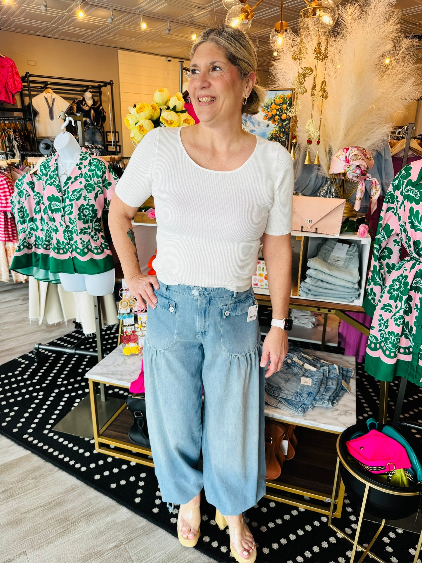 FREE PEOPLE LOTUS JEANS