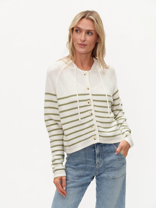 SIX FIFTY ANNALORA STRIPED HOODIE