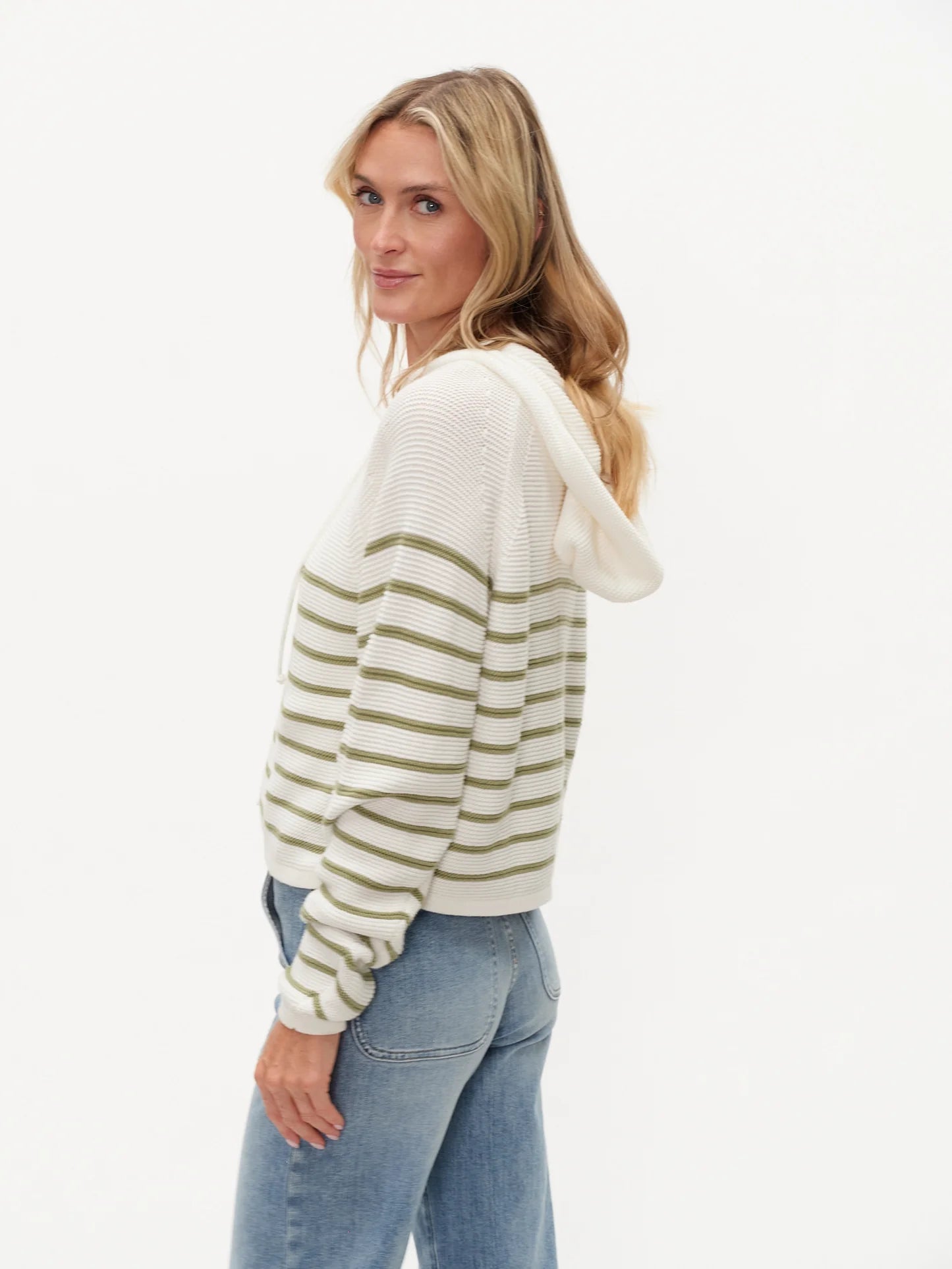 SIX FIFTY ANNALORA STRIPED HOODIE