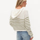 SIX FIFTY ANNALORA STRIPED HOODIE