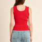 MOLLY BRACKEN KNIT TANK TOP