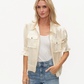 SIX FIFTY ANNA SATIN ZIP JACKET