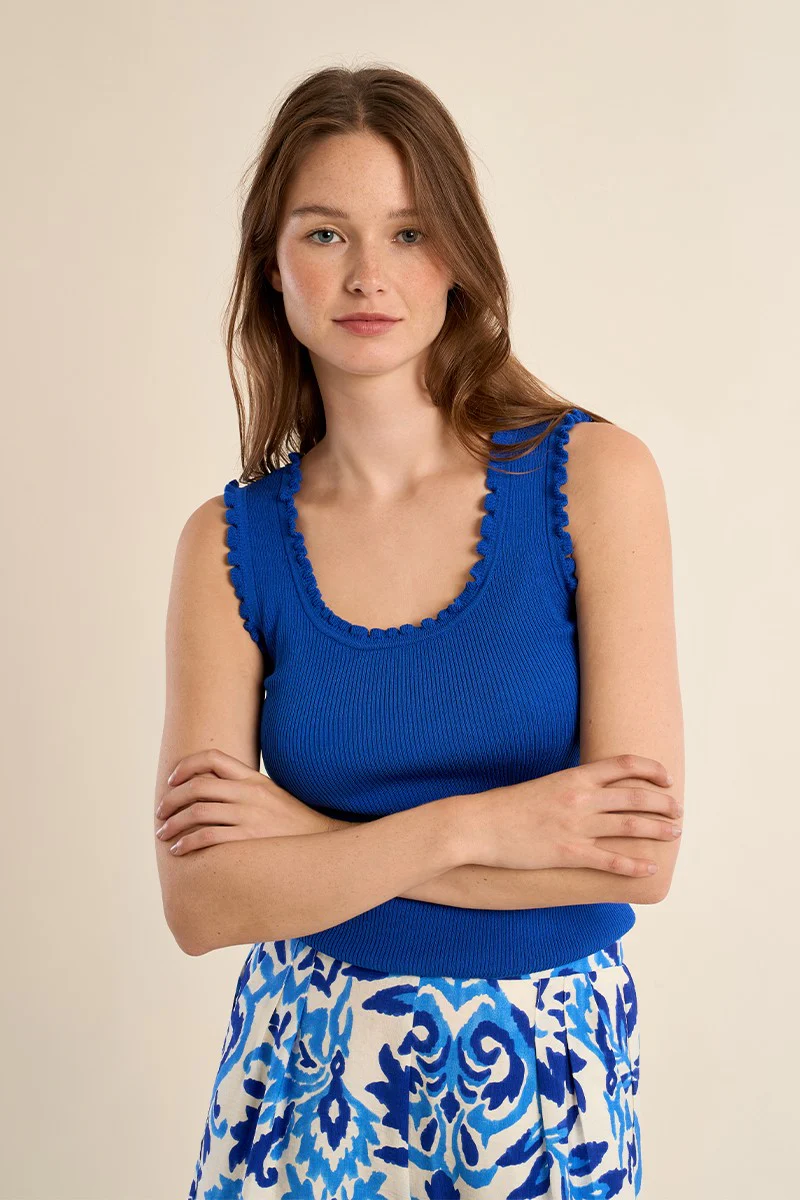 MOLLY BRACKEN KNIT TANK TOP
