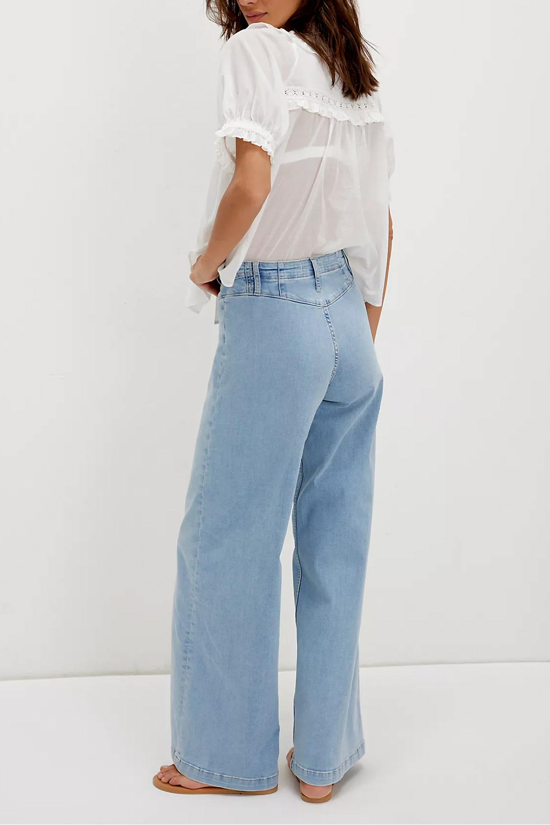 FREE PEOPLE LIBRE WIDE LEG JEAN